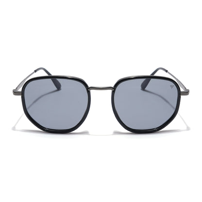Voyage Select Square Sunglasses (Grey Lens | Black & Grey Frame - SLPMG5938)