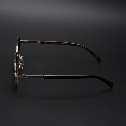 Dash | Silver Polarized Unisex Sunglasses | Brown Lens - PMG5849