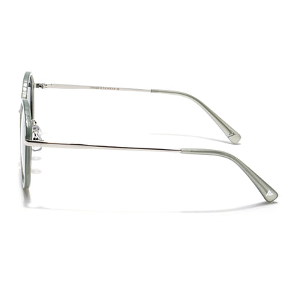 Voyage Select Round Sunglasses (Grey Lens | Olive Frame - SLPMG6215)