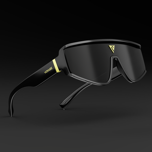 Technics | Black Polarized Sunglasses | Black Lens  - PMG5588