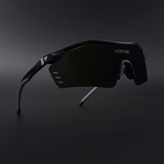Drift Sunglasses (Multicolor Lens | Black Frame - MG5777)