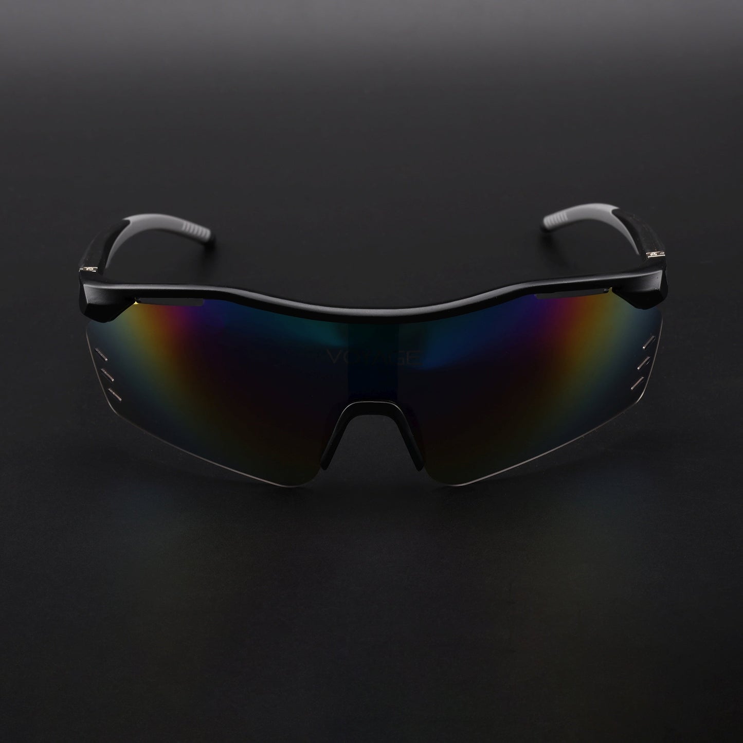 Drift Sunglasses (Multicolor Lens | Black Frame - MG5778)