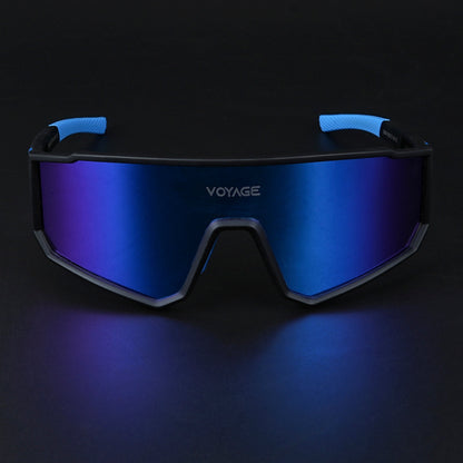 Drift Sunglasses (Multicolor Lens | Black Frame - PMG6055)