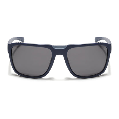 PolarX | Navy Blue Square Polarized Sunglasses | Black Lens - PMG6603