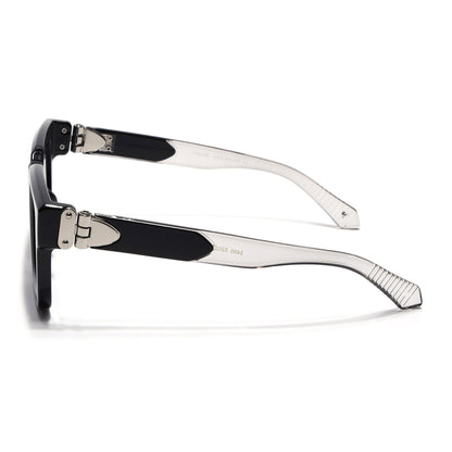 Drakk | Black Square Sunglasses | Grey Lens - MG7120