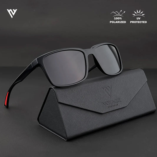 Terra | Wayfarer Matt Black Polarized Wayfarer Sunglasses - PMG3963