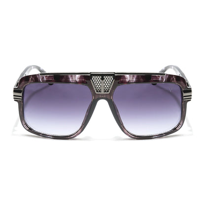 Grey Over Size Sunglasses - MG4764