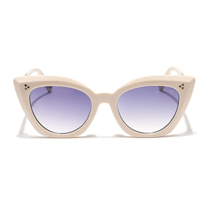 Grey Cateye UV Protection Sunglasses - MG4085