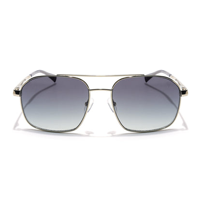 Voyage Select Wayfarer Sunglasses (Grey Lens | Silver Frame - SLMG6100)