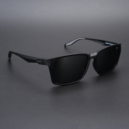 Wayfarer Polarized Sunglasses (Black Lens | Matt Black Frame - PMG5281)