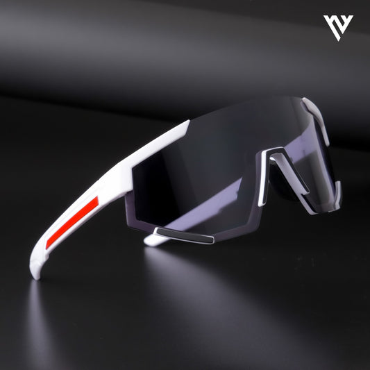 Drift Sunglasses (Black Lens | White Frame - MG5217)