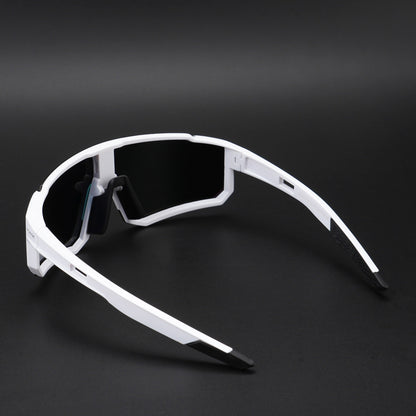 Drift Polarized Sunglasses (Multicolor Lens | White Frame - PMG5599)