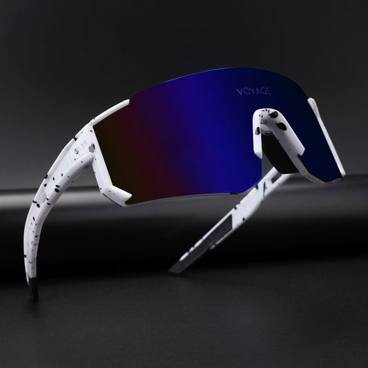 Drift Polarized Sunglasses (Blue Lens | White Frame - PMG5600)