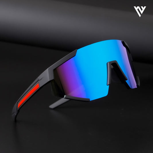Drift Sunglasses (Multicolor Lens | Matt Black Frame - MG5219)