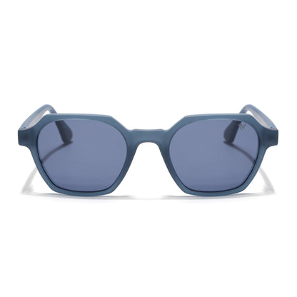 Prizm | Blue Hexagonal Polarized Sunglasses | Grey Lens - PMG7285