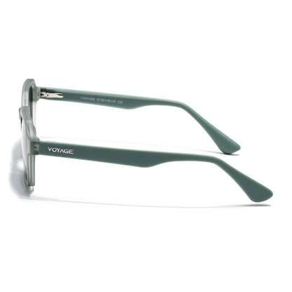 Prizm | Green Hexagonal Polarized Sunglasses | Black Lens - PMG7287