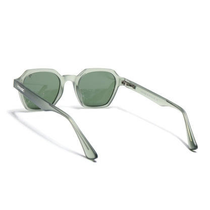 Prizm | Green Hexagonal Polarized Sunglasses | Green Lens - PMG7288