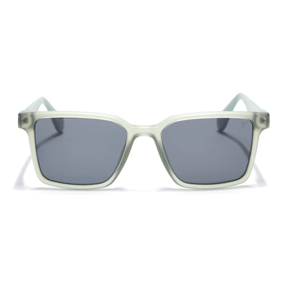 Prizm | Green Square Polarized Sunglasses | Black Lens - PMG7296