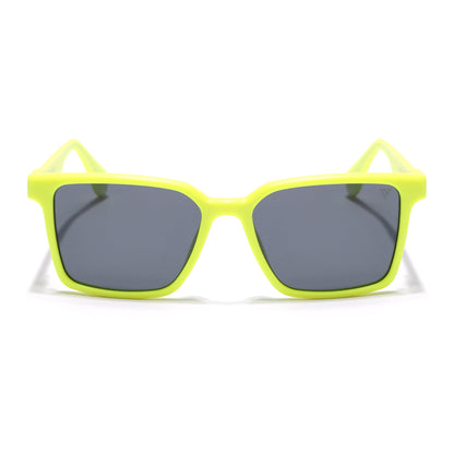 Prizm | Yellow Square Polarized Sunglasses | Black Lens - PMG7299