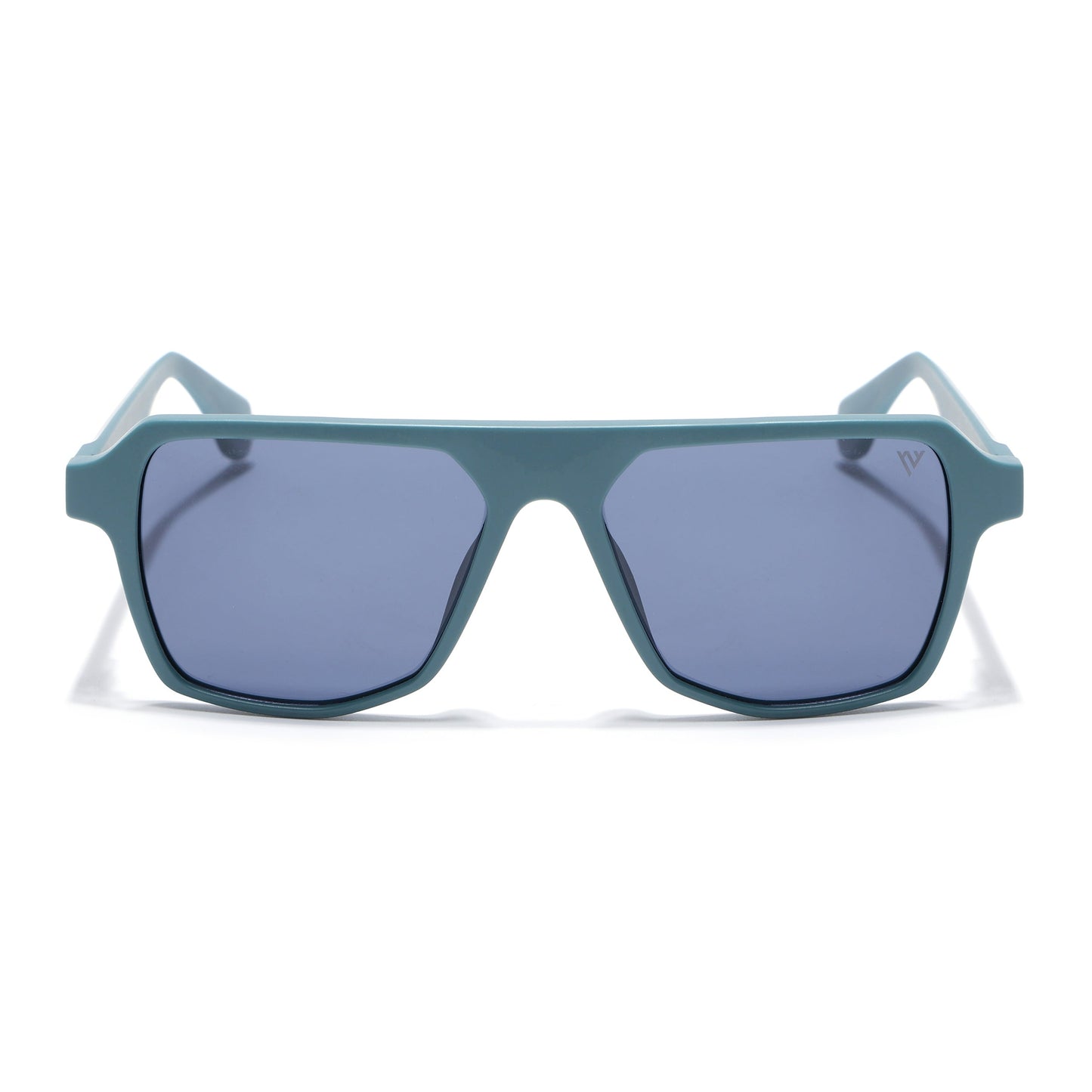 Prizm | Matt Teal  Wayfarer Polarized Sunglasses  | Grey Lens - PMG7277