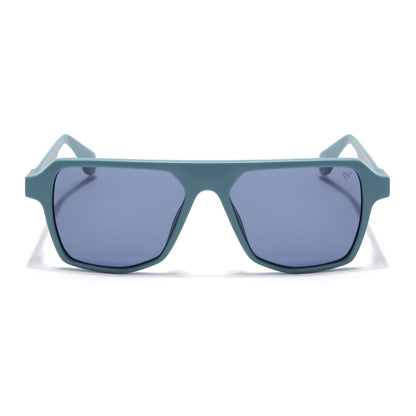 Prizm | Matt Teal  Wayfarer Polarized Sunglasses  | Grey Lens - PMG7277