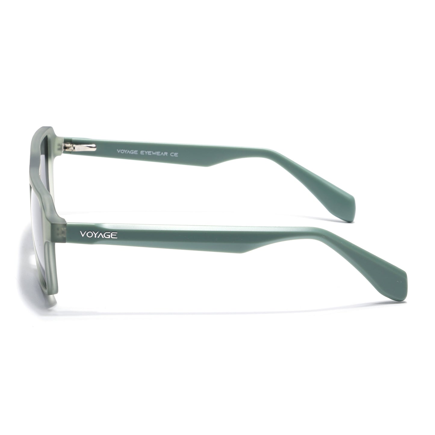 Prizm | Green Wayfarer Polarized Sunglasses | Black Lens - PMG7278
