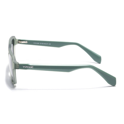 Prizm | Green Wayfarer Polarized Sunglasses | Black Lens - PMG7278