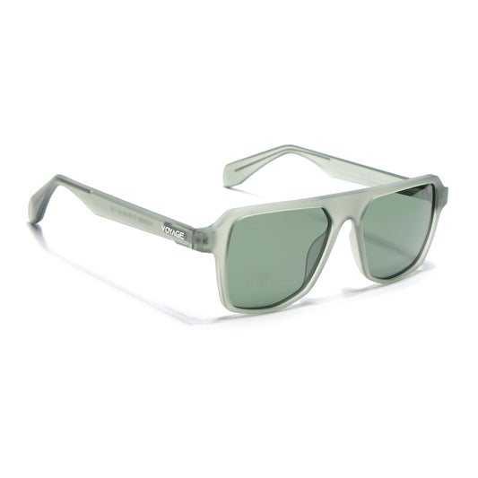 Prizm | Green Wayfarer Polarized Sunglasses | Green Lens - PMG7279