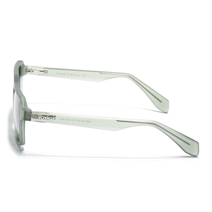 Prizm | Green Wayfarer Polarized Sunglasses | Green Lens - PMG7279