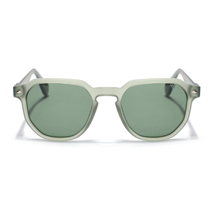 Prizm | Green Hexagonal Polarized Sunglasses | Green Lens - PMG7269
