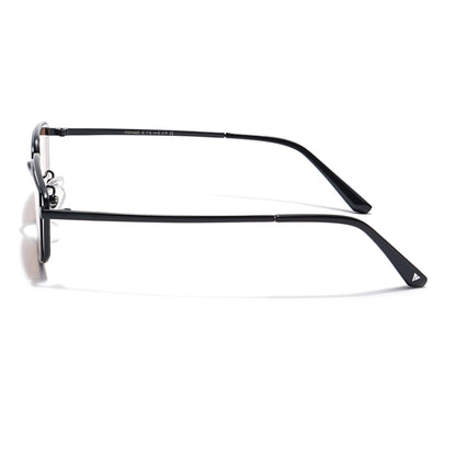 Voyage Select Rectangle Sunglasses (Brown Lens | Black Frame - SLMG6288)