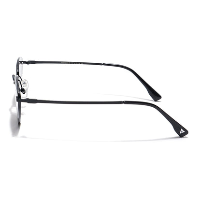 Voyage Select Oval Sunglasses (Black Lens | Black Frame - SLMG6275)