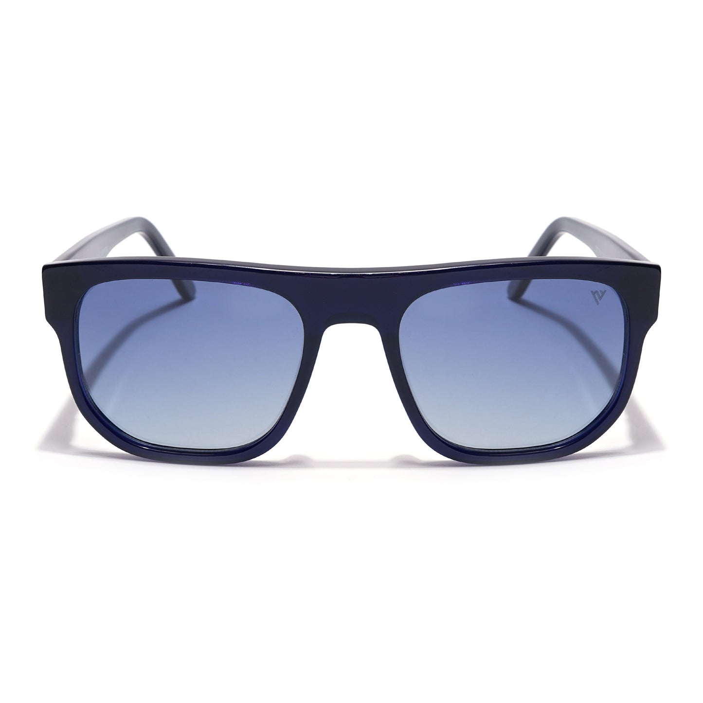 Voyage Select Square Sunglasses (Grey Lens | Shine Blue Frame - SLPMG5988)