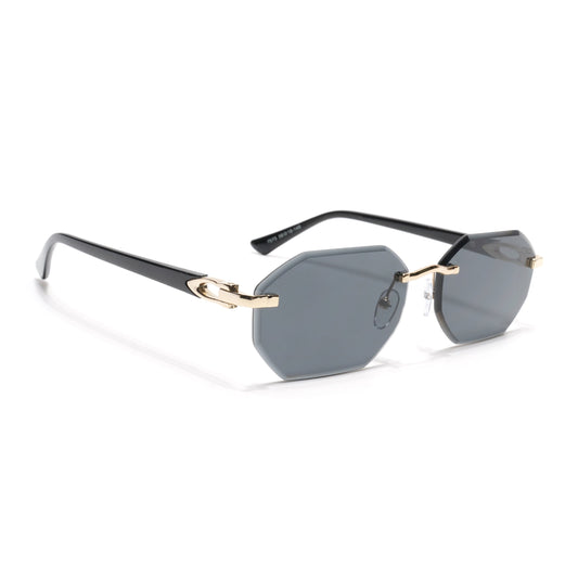 Slayr | Black Rimless Sunglasses | MG7043