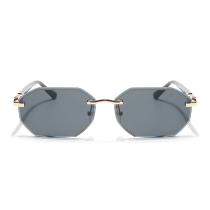 Slayr | Black Rimless Sunglasses | MG7043
