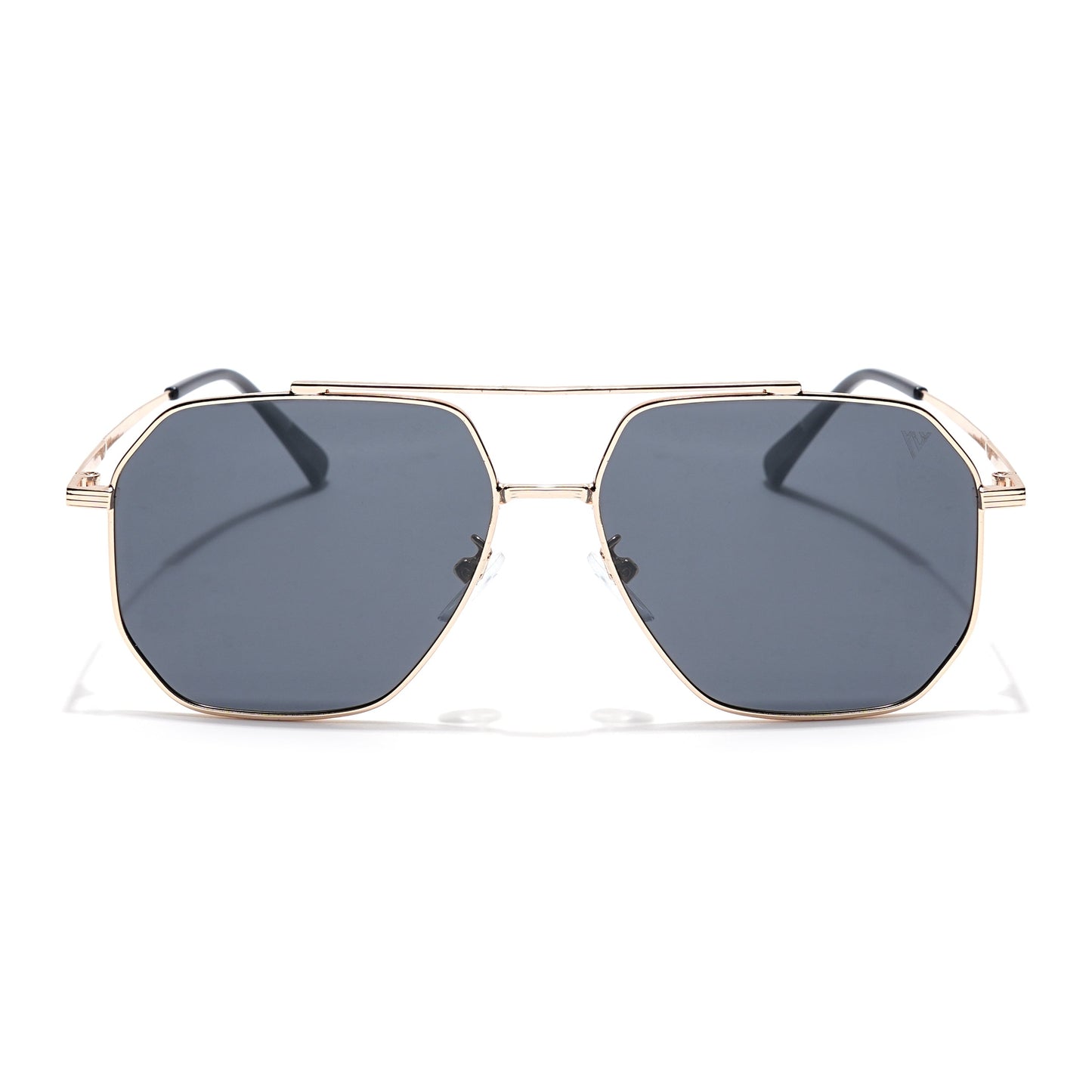 Wayfarer Sunglasses (Black Lens | Golden Frame - PMG6098)