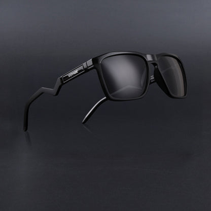Radar 2.0 | Wayfarer Polarized Sunglasses  Black Lens | Shine Black Frame - PMG6753