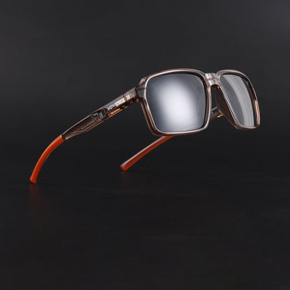 Wayfarer Polarized Sunglasses | Black Lens | Brown Frame - PMG6775