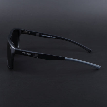 Wayfarer Polarized Sunglasses | Black Lens | Black Frame - PMG6777