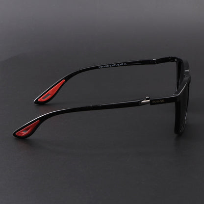 Beast | Shine Black Polarized Square Sunglasses |  PMG6633