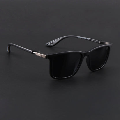 Beast | Matt Black Polarized Square Sunglasses | PMG6634