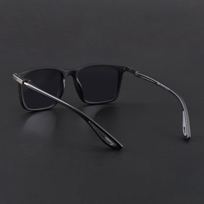 Beast | Matt Black Polarized Square Sunglasses | PMG6634
