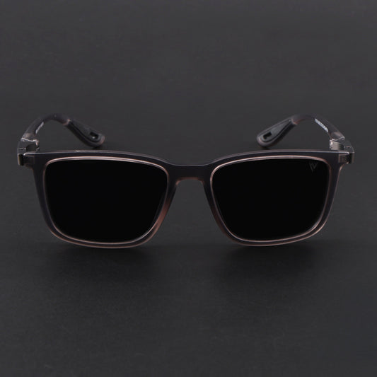 Beast | Grey Polarized Square Sunglasses |  PMG6635