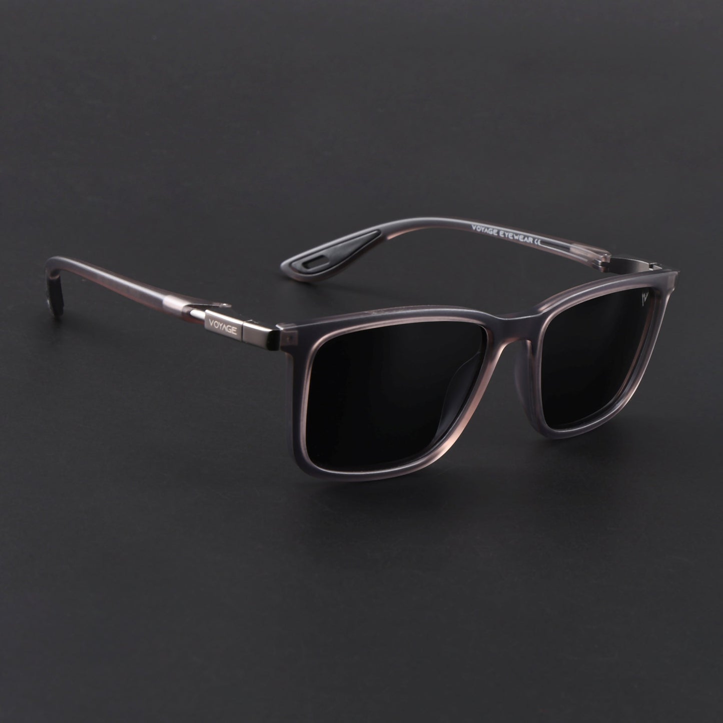 Beast | Grey Polarized Square Sunglasses |  PMG6635
