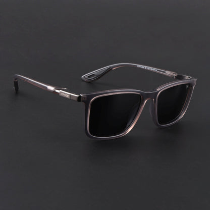 Beast | Grey Polarized Square Sunglasses |  PMG6635