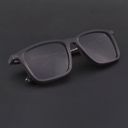 Beast | Grey Polarized Square Sunglasses |  PMG6635