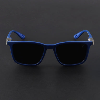 Beast | Blue Polarized Square Sunglasses | PMG6637