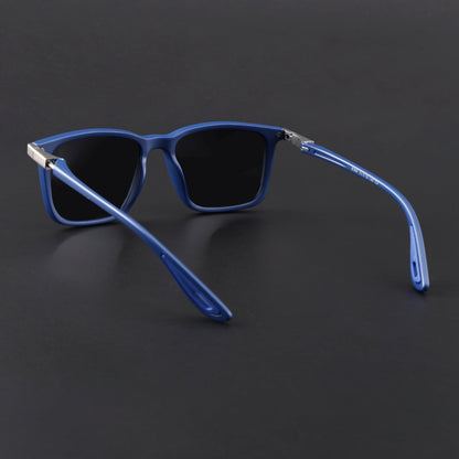Beast | Blue Polarized Square Sunglasses | PMG6637