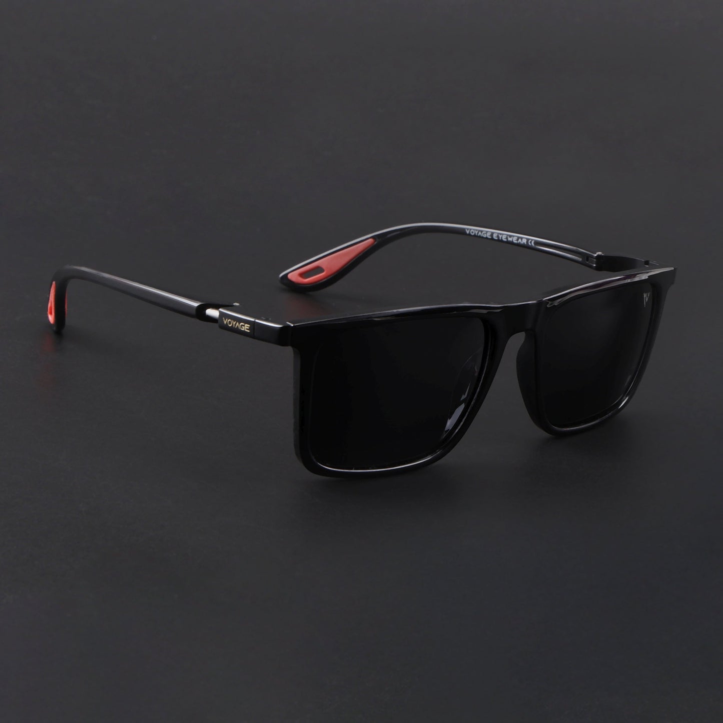 Beast 2.0 | Shine Black  Polarized Square Sunglasses | PMG6646