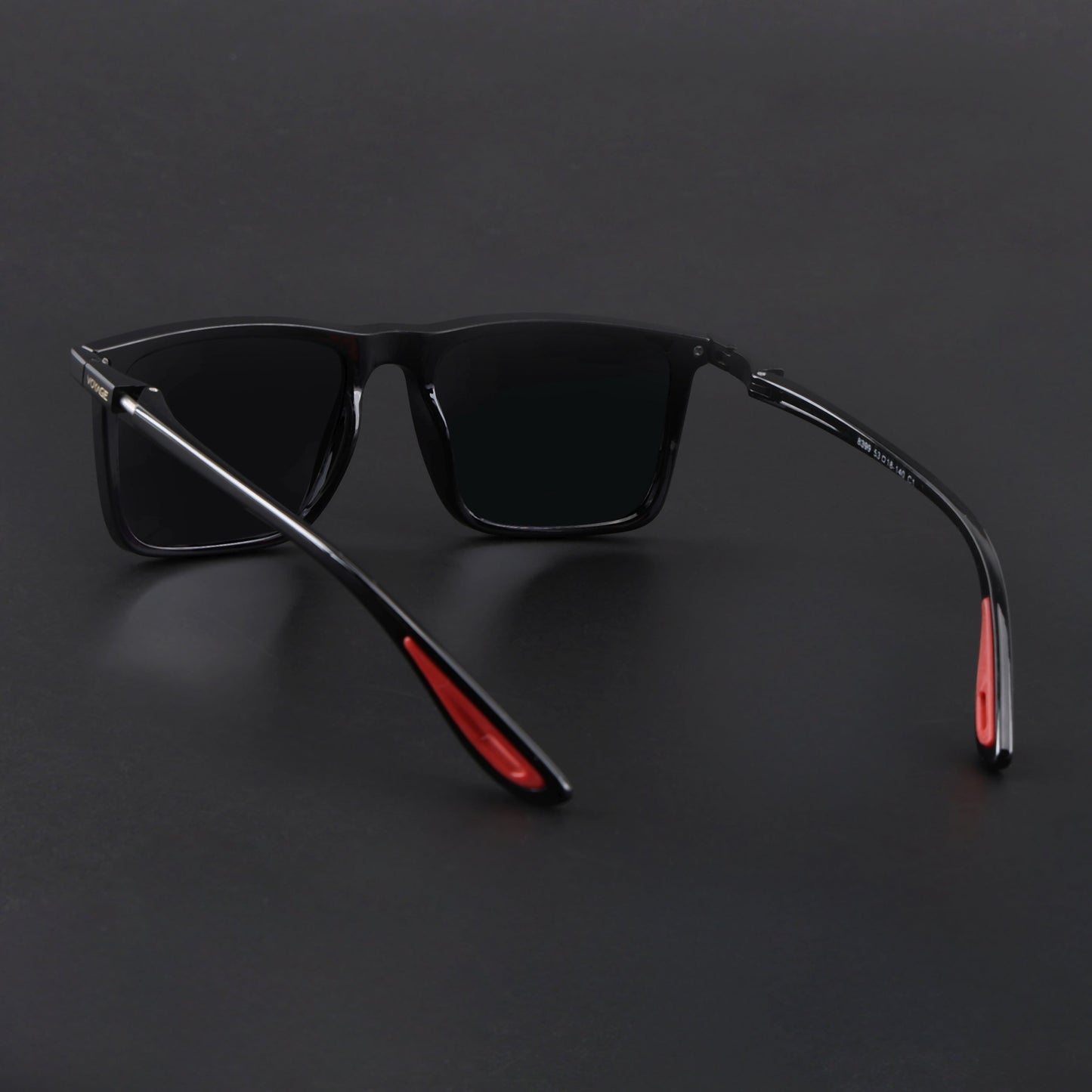 Beast 2.0 | Shine Black  Polarized Square Sunglasses | PMG6646